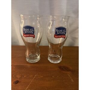 Sam Adams Boston Lager For The Love Of Beer Sensory Pint Glasses 16 Oz Lot Of 2
